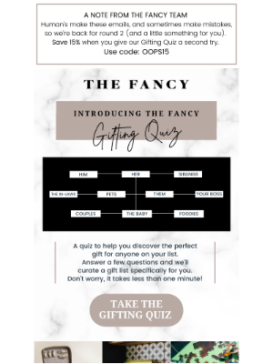 Fancy - A Curated Gifting Experience: Try Now