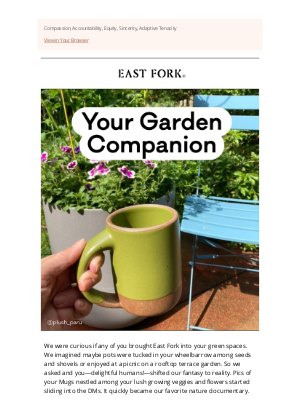 East Fork - Lush, wild gardens and your comfort object