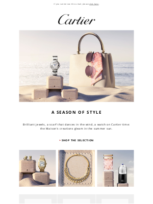 Cartier - Along the shores of style…