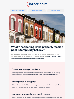 On The Market (United Kingdom) - Latest property news 🏡