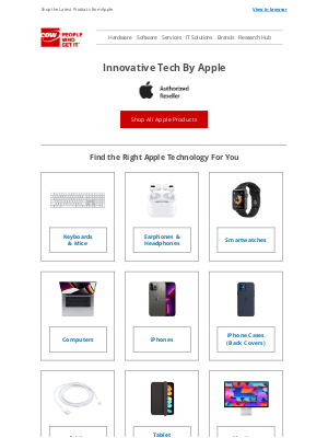 CDW - Explore All Apple Offerings