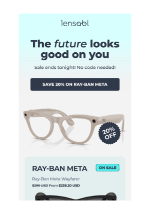 Lensabl - The future looks good on you!