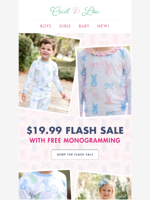 Smocked Threads by Cecil and Lou - 🥳 FLASH SALE!  $19.99 + FREE Monogramming!