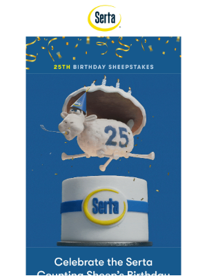 Serta - Incoming: major sweepstakes giveaway