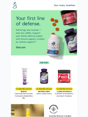 Grove Collaborative - Back to school? Keep the fam feeling well