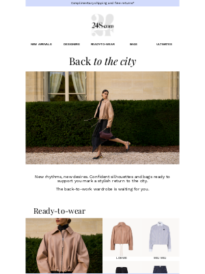 24S - Back to the City: our must-see selection