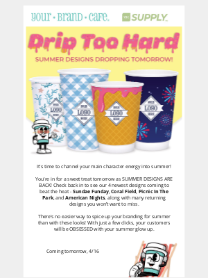 Your Brand Cafe - These summer designs are way hotter than your ex…