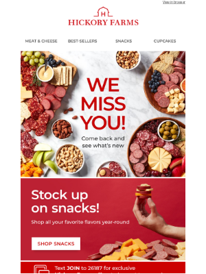 Hickory Farms - Come check out what’s new!