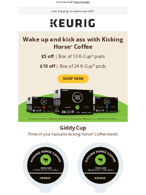 Keurig Canada - 🔥 Kicking Horse Coffee deal just got even better!