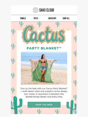 Sand Cloud Towels - This NEW Drop is Too Hot to Handle 🌵