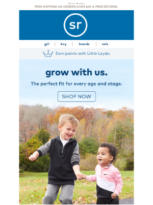 Stride Rite - From little kid to big kid, grow with us