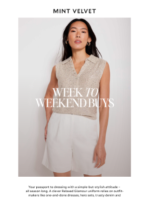 Mint Velvet (United Kingdom) - Week to weekend buys