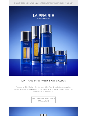 La Prairie - Restore skin’s youthful structure with Skin Caviar