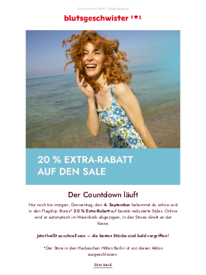 Blutsgeschwister (Germany) - Letzte Chance zu sparen!