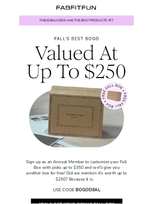 FabFitFun - You Deserve A VIP Treatment This Fall…