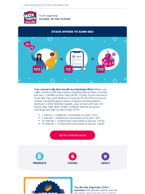 Box Tops for Education - You could earn over 150 Bonus Box Tops this month 👀
