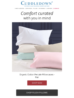 Cuddledown - Welcome August with our Summer Sale ☀️