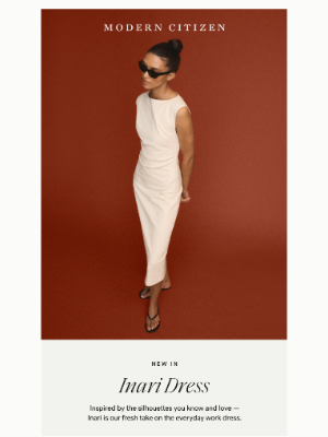 Modern Citizen - Just dropped: the perfect work dress