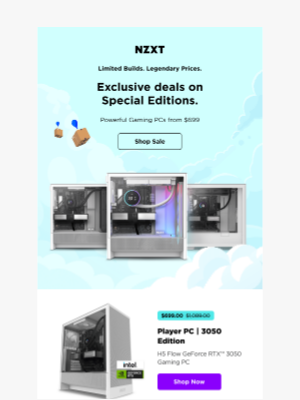 NZXT - Limited Edition PCs From $699