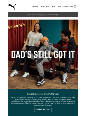 PUMA USA - Dad’s Day, Done Right