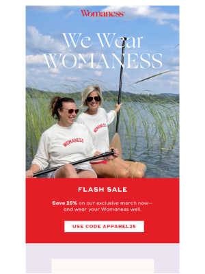 Womaness - 25% off⚡️Flash sale on cuteness