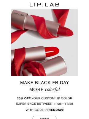 Bite Beauty - Cyber Week • Custom lip color 20% OFF