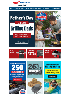Blain's Farm and Fleet - Earn 250 Points ★ Up to 25% OFF ★ Free Shipping!