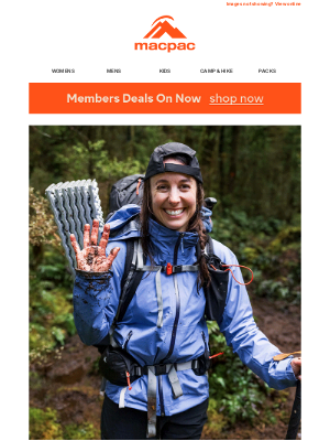 Macpac (Australia) - New In, Gear Designed for MUD