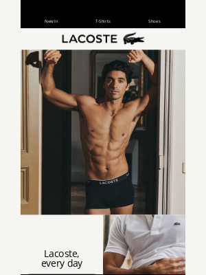 ASOS (United Kingdom) - Start every day with Lacoste