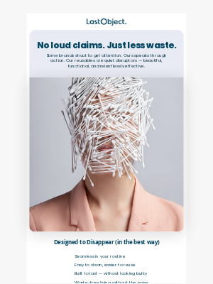 LastObject - No loud claims. Just less waste.