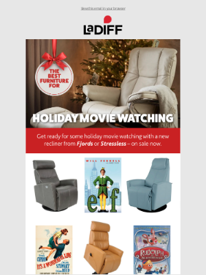 LaDiff - The Best Furniture for Holiday Movie-Watching!