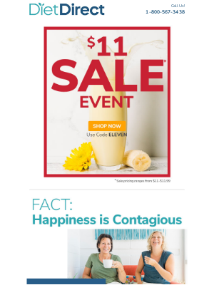 Diet Direct - Did Someone Say $11 Sale?