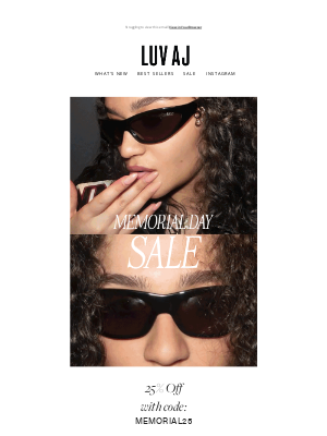 Luv Aj - 25% OFF 💥 HAPPENING NOW