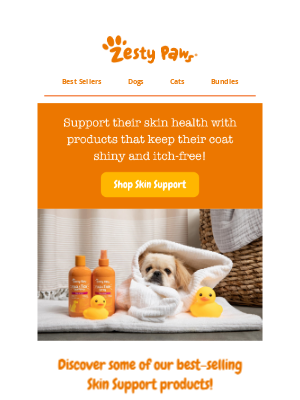 Zesty Paws - ✨ Soothe their skin and keep their coat shining ✨