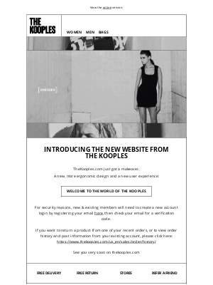 The Kooples - Introducing the New Website from The Kooples