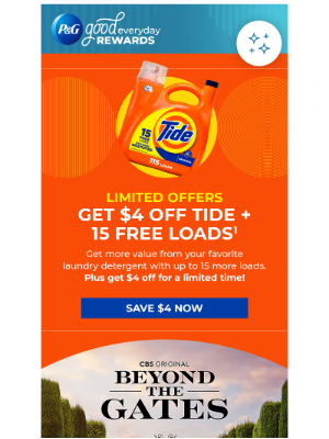 P&G Good Everyday - Limited Time Offers: Get more value from Tide