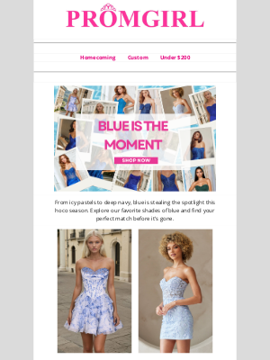 PromGirl - Feeling Blue Never Looked So Good 💙