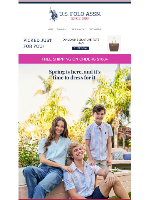 U.S. Polo Assn. - 🌞 Spring styles, major deals! $10-$20 finds + 20% off site-wide!