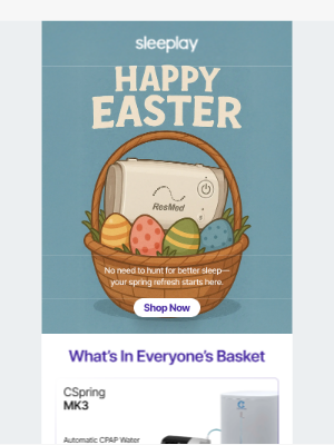Sleeplay - [First Name], Happy Easter!
