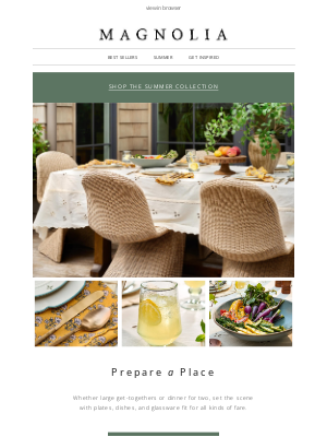 Magnolia Market - Made for moments at the table