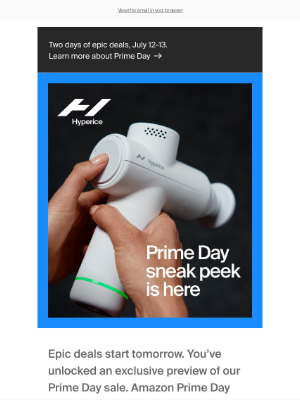 Core - Prime Day sneak peek is here