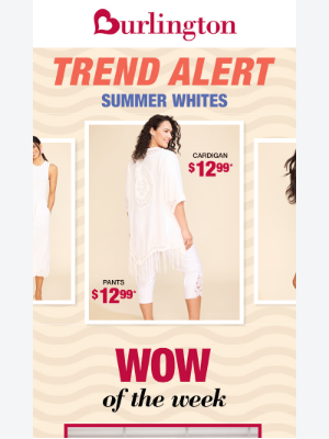 Burlington - DRESS IN WHITE STYLES!
