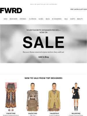 FWRD by Elyse Walker - Your Designer Favorites—Now on SALE