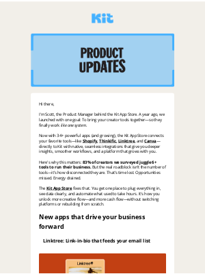 ConvertKit - Kit Product Updates: June 2025