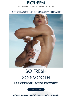 Biotherm - Your Daily Recharge in a Bottle 💙