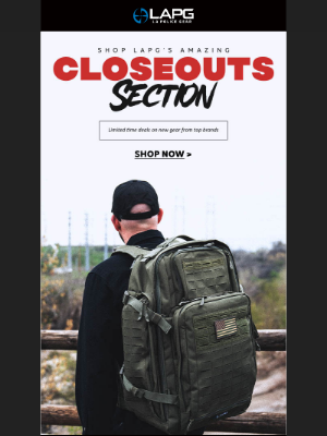 La Police Gear - Closeouts are always a smart idea 💡