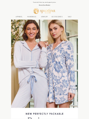 Spartina 449 - NEW: Perfectly Packable Pajamas & Dresses