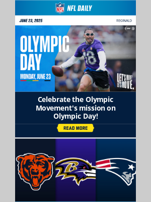 NFL - Happy Olympic Day!