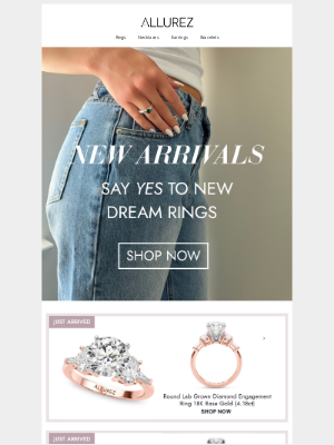Allurez - The Engagement Ring You've Been Waiting For
