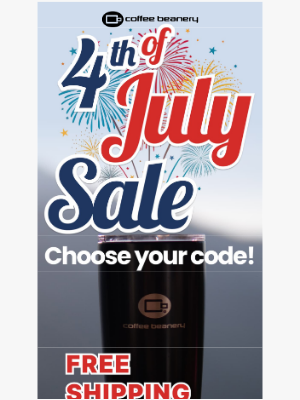 Coffee Beanery - 4th of July Savings Start Now 🎉🇺🇸🎆
